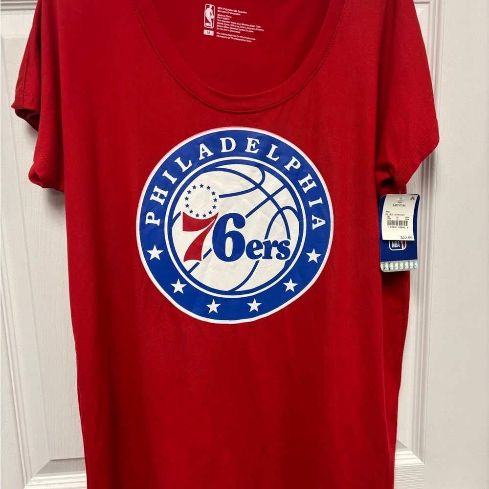 NBA Red Apparel with Logo